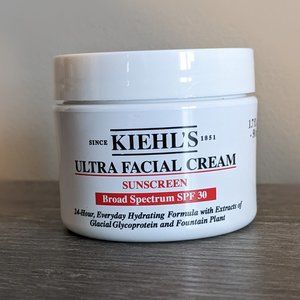 NEW Kiehl's Ultra Facial Cream Sunscreen SPF 30 1.7oz full-sized